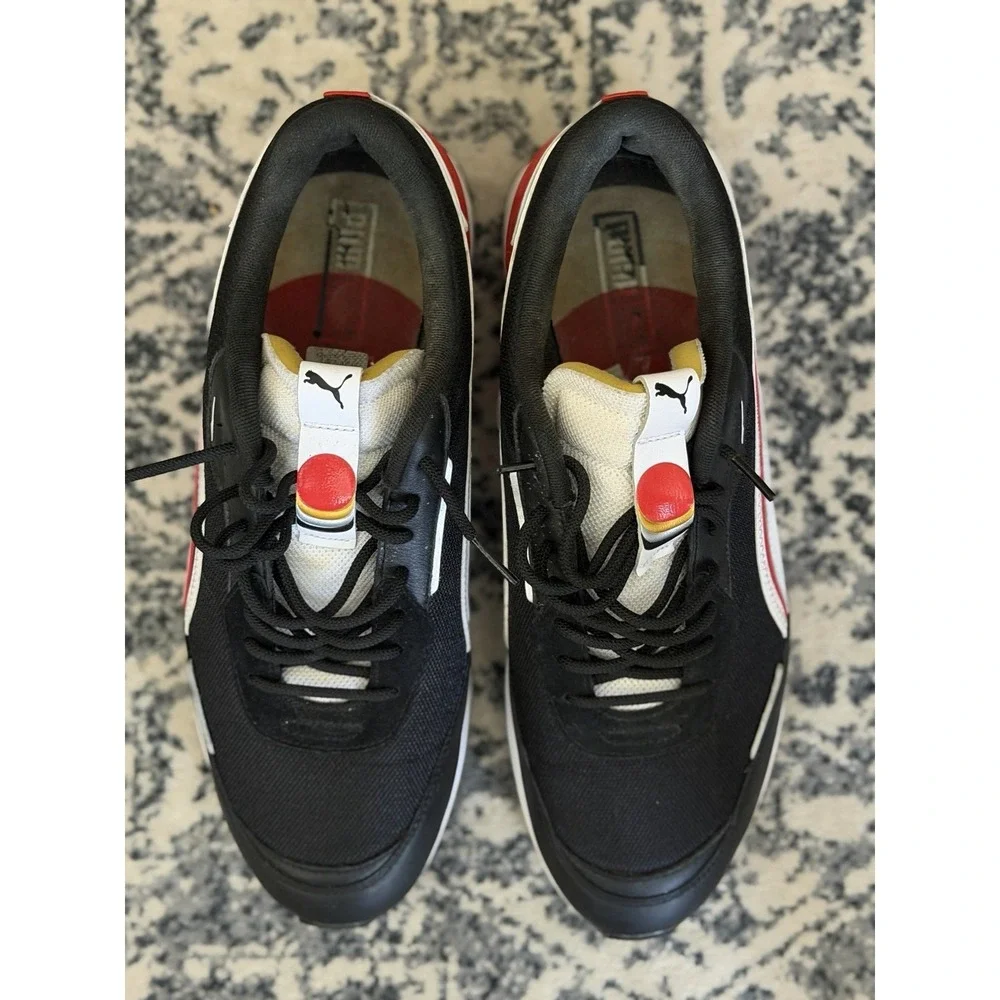 Puma City Rider BLK/RED/WHITE Style #382554-01 Men's Size 11 Shoes
